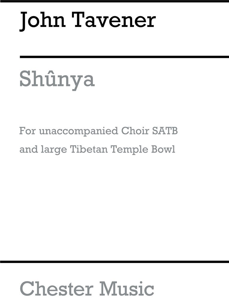 Shunya (SATB/Temple Bowl)
